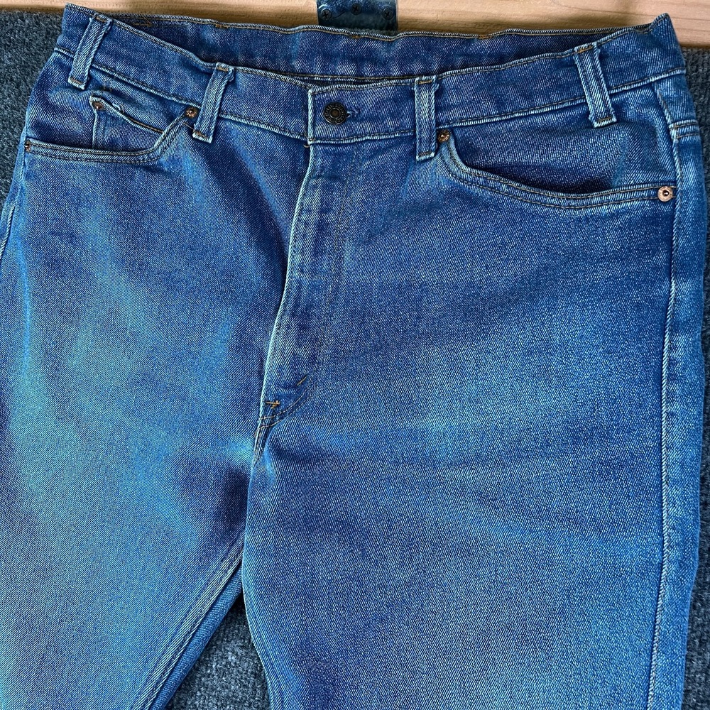 Vintage Levi's 517-2017 Jeans Mens 36x31.5‎ Blue Medium Wash Denim Bootcut Leg